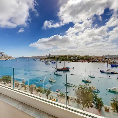 Appartement Spectacular Valletta And Harbour Views Sliema
